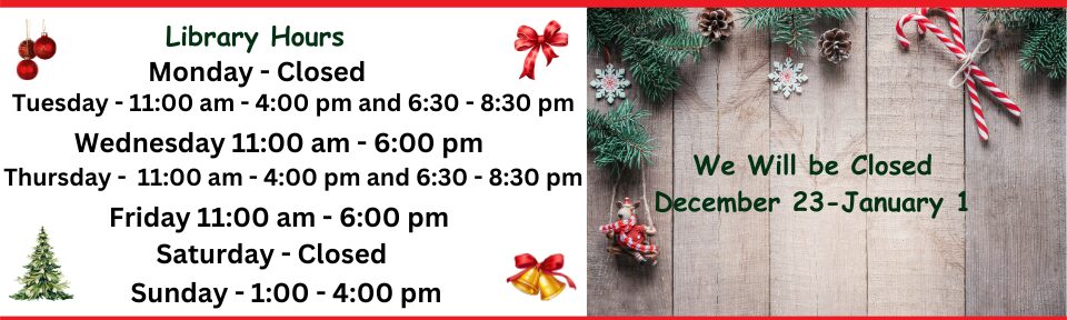 Library Hours December